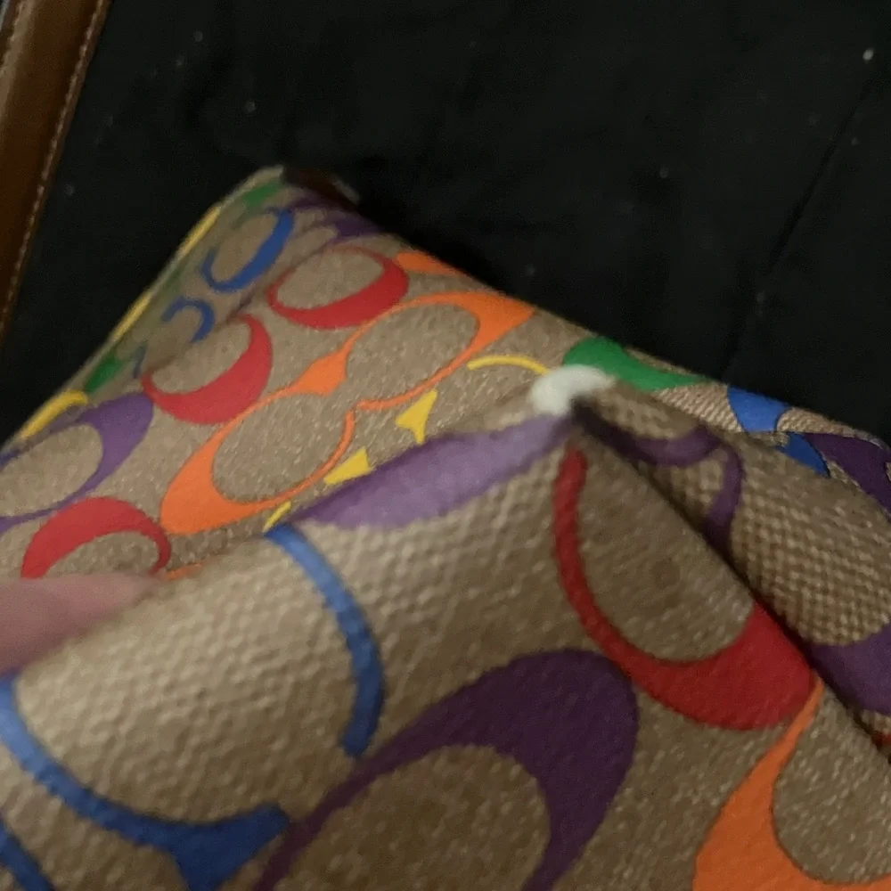 Coach Rainbow Signature Tote Bag - Picture 7 of 7
